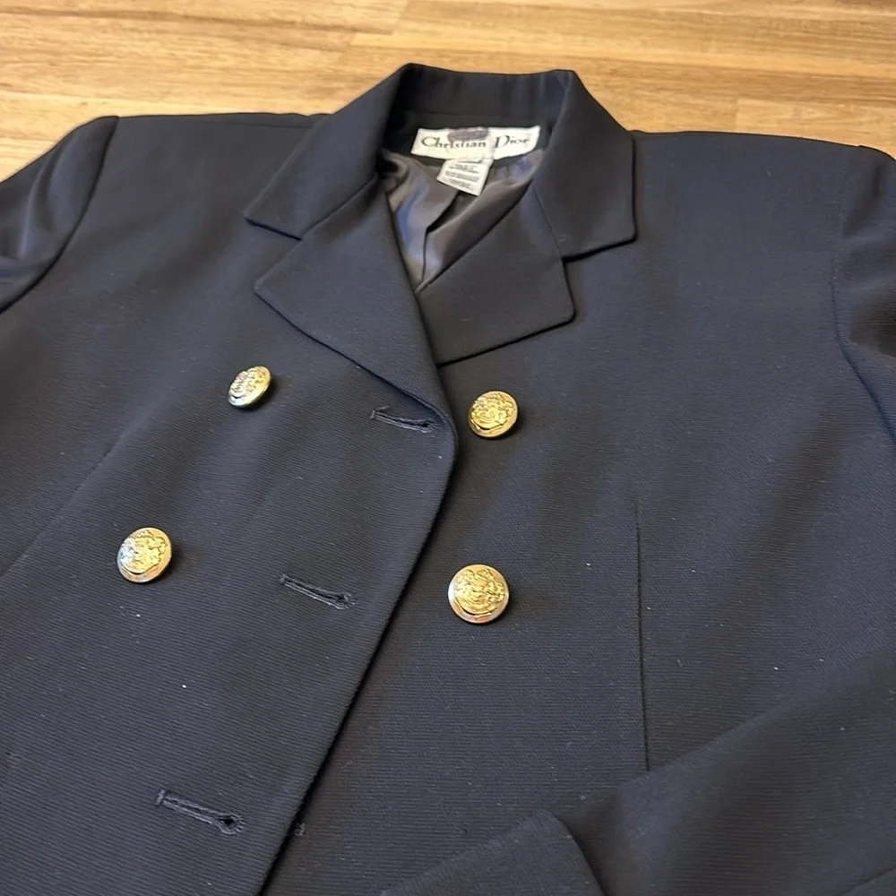 CHRISTIAN DIOR classic blazer jacket
